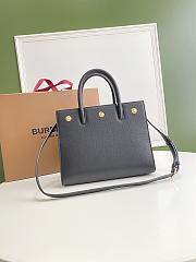 Burberry Title-Tyler Handbag Full Black Size 26 x 13.5 x 20 cm - 5