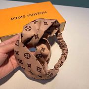 LV Silk Headband  - 5