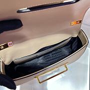 Prada Saffiano Leather Prada Sidonie Beige 1BD219 Size 21,5 x 12 x 6,5 cm - 5