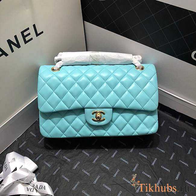 Chanel Flap bag 25cm Lambskin Gold - 1