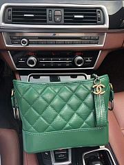 Chanel Gabrielle Grass Green Size 20 cm - 4