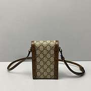 Gucci Liberty 1955 Horsenit Bag Size 11.5 x 17 x 4 cm - 4