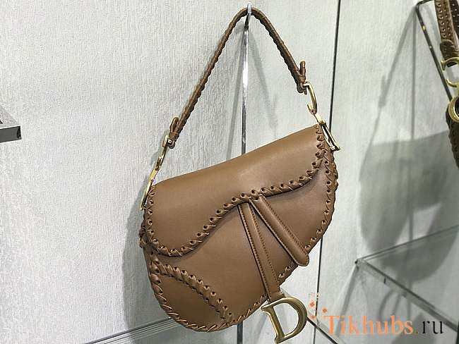 Dior Saddle Bag Brown 25cm - 1