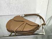 Dior Saddle Bag Brown 25cm - 5