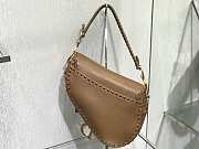 Dior Saddle Bag Brown 25cm - 4