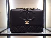 Chanel CF Big Logo Lambskin Size 33 x 22 x 9.5 cm - 1