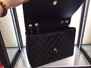 Chanel CF Big Logo Lambskin Size 33 x 22 x 9.5 cm - 5