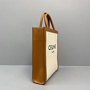 Celine Cabas Canvas Tote 60007 Size 33 x 29 x 8 cm - 2