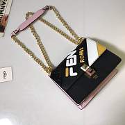 Fendi Kan I Pink 6016 Size 19 x 13.5 x 9 cm - 6