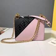 Fendi Kan I Pink 6016 Size 19 x 13.5 x 9 cm - 5