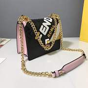 Fendi Kan I Pink 6016 Size 19 x 13.5 x 9 cm - 4