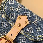 Louis Vuitton Backpack Monogram Denim M44460 Size 28 x 30 x 19 cm - 4