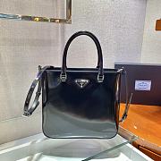 Prada Large Tote Bag Black 1BA330 Size 24 x 22 x 6 cm - 2