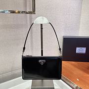 Prada Underarm Bag Black 1BC155 Size 20 x 12 x 5.5 cm - 1