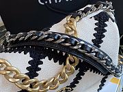 Chanel 21 Flap Bag Black/White Size 16 x 26 x 9 cm - 2