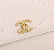 Chanel Calfskin Corssbody Handbag Size 25 x 16.5 x 10 cm - 2