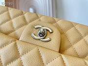 Chanel Grained Calfskin Dark Beige A58600 Size 25 cm - 2