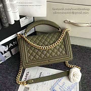 Chanel Handle Green 180302 Size 25 cm - 2