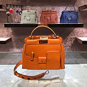 Fendi Peekaboo Orange Size 33 cm - 1