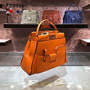 Fendi Peekaboo Orange Size 33 cm - 4