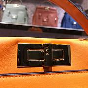 Fendi Peekaboo Orange Size 33 cm - 2