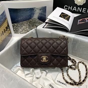 Chanel CF Brown Size 20 cm