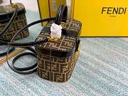 Fendi Monogram FF Brown Box Size 18 x 10 x 12 cm - 5