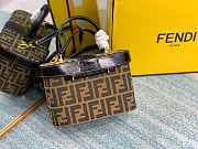 Fendi Monogram FF Brown Box Size 18 x 10 x 12 cm - 3