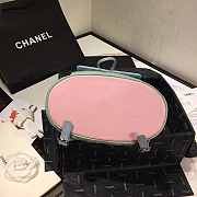 Chanel Grained Calfskin Pink Backpack AS1371 Size 21.5 x 24 x 12 cm - 6