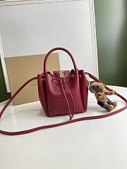 Burberry Bucket Bag Red Size 16 x 15 x 17.5 cm - 1