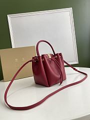 Burberry Bucket Bag Red Size 16 x 15 x 17.5 cm - 2