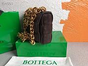 Bottega Veneta Pillow Bag Dark Brown 30309 Size 26 x 18 x 8 cm - 6