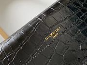 Givenchy Crocodile Embossed Black Size 18 x 13.5 x 7 cm - 3