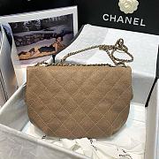 Chanel Vintage Flap Bag Brown 2910 Size 30 x 18 x 4 cm - 2