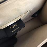 Fendi KAN I Handbag Flap Style Mini Handbag Size 19 cm - 6