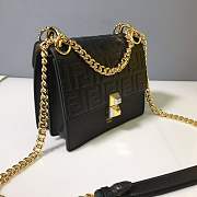 Fendi KAN I Handbag Flap Style Mini Handbag Size 19 cm - 5