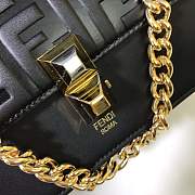 Fendi KAN I Handbag Flap Style Mini Handbag Size 19 cm - 3