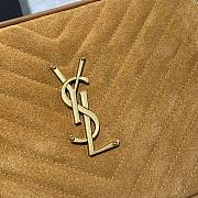 YSL Lou Camera Bag Frosted Caramel 520534 Size 23 x 16 x 6 cm - 5