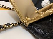 Chanel Chain Black Gold Box Bag Size 15 x 22 x 9 cm - 5