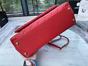 Chanel Coco Top Handle Bag Red 29cm - 2