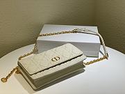 Dior Caro White Size 20 x 11.5 x 3.5 cm - 6