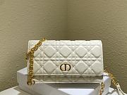 Dior Caro White Size 20 x 11.5 x 3.5 cm - 2