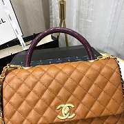 Chanel Coco Grained Calfskin Flap Bag 29cm - 2