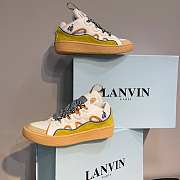 Lanvin Curb Zigzag-Laces Sneakers - 4