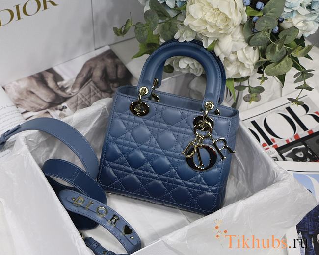 Dior Lady Gradient Blue M6016 Size 20cm - 1