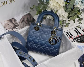 Dior Lady Gradient Blue M6016 Size 20cm