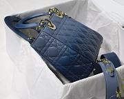 Dior Lady Gradient Blue M6016 Size 20cm - 3