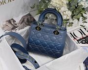 Dior Lady Gradient Blue M6016 Size 20cm - 5