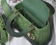 Dior Lady Gradient Green M6016 Size 20cm - 2