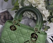 Dior Lady Gradient Green M6016 Size 20cm - 5